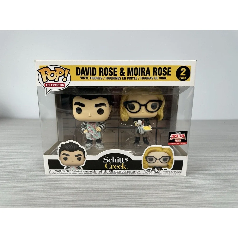 Funko Pop! Vinyl: David‎ Rose & Moira Rose Target Con 2021 (Exclusive)